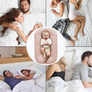 Baby Lounger Play Mat,Baby Lounger for Newborn Tummy Time for Baby in Bed,0° Angle Newborn Lounger Baby Nest for Boys & Girls 0-12 Months(Pink) by TinyTreasures Baby Boutique