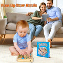 Busy Board Montessori Toys for Toddler, Wooden Sensory Board Switch Toy with Shape Sorter LED Light Up Toys Educational Plane Travel Activity for Girls & Boys by TinyTreasures Baby Boutique