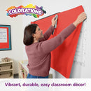 Colorations DSRE Dual Surface Paper Roll, Scarlet Red,, 36" x 1000' (1 Roll) by TinyTreasures Baby Boutique
