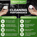 Dishwasher Cleaner + Washing Machine Cleaner Bundle - Heavy Duty Appliance Deep Cleaning, Descaling and Deodorizing. by TinyTreasures Baby Boutique