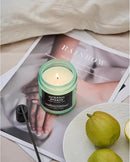 M&SENSE Candle Oceanic Breeze Scented Candle, Long Lasting Pineapple & Mango Scented Natural Soy Wax Candles 7.05oz 50 Hours Burn for Home Scented, Stress Relief Gifts for Women/Men by CozyNest Decor