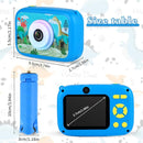 SUZIYO Camera for Kids with Tripod, Digital Video Camcorder 1080P 2.4 Inch HD,Best Birthday Christmas Electronic Toys Gifts for Childen Age 3 4 5 6 7 8 9 Years Old Boys with 32G SD Card, Blue by TinyTreasures Baby Boutique