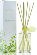 LOVSPA Reed Diffuser Set, Sparkling Citrus Scented Oil Diffuser with Sticks, Home Fragrance Accessories for Bathroom Shelf Decor, Aroma Diffusers for Home or Office Desk, USA Made by CozyNest Decor