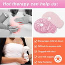 Breast Therapy Ice Packs Large Hot Cold Breast Pads, Nipple Cooling Gel Pads for Clogged Milk Duct Relief, Engorgement, Breast Augmentation Surgery, Breastfeeding Essentials for New Moms, 2 Pack by TinyTreasures Baby Boutique