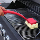 Grill Brush for Outdoor Grill, Bristle Free Steam Grill Brush with Scraper, BBQ Grilling Accessories BBQ Brush Non Metal Bristles, Grilling Accessories Fit Most Grills, Gifts for Men Dad Husband by GreenHaven Gardens