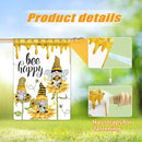 12 Pcs Seasonal House Flags 28x40 Double Sided Seasonal Large Garden Flags for All Seasons Set of 12 Spring Easter Valentine Halloween Christmas Holiday Yard Decoration, Welcome Outdoor Decor 28x40 In by GreenHaven Gardens