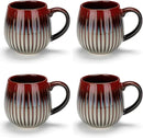 CosyCorner Ceramic Coffee Mugs Set, 17 oz Large Coffee Cups for Home and Office, Ceramic Cup for Coffee & Tea（A×4 pcs） by CozyNest Decor
