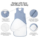 Rayon Made from Bamboo Sleep Sack 24-36 Months 1.0 Tog Ultra Soft Baby Wearable Blanket Toddler Sleeping Sack 2t-3t for Babies Unisex 2-Way Zipper 3t Baby Sleeping Bag Lightweight Extra Large Long XXL by TinyTreasures Baby Boutique