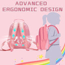 I IHAYNER Kids Glitter Lightweight Backpack for School Travel & Daycare, Toddler Backpack for Girls 3+ Preschool Kindergarten Elementary Kids Backpack-Rainbow Pink T by TinyTreasures Baby Boutique