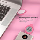 Kids Watches for Girls Boys Digital Sport Watch with Step Counter Pedometer Vibration Alarm Clock, No App Waterproof Fitness Tracker Kids Watch Boys Girls Teens Students Ages 5-16 by TinyTreasures Baby Boutique