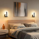 Joosenhouse Modern LED Wall Sconces Up and Down Wall Mount Light Black 3000K Warm White Wall Lights Set of 2, Indoor Wall Lighting for Hallways, Bedrooms, Hallways, Living Room Indoor Wall Lights by CozyNest Decor