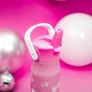 Zak Designs Barbie Harmony Water Bottle for Travel or At Home, 20oz Stainless Steel is Leak-Proof When Closed and Vacuum Insulated with Straw Lid and Carry Handle (Pink) by TinyTreasures Baby Boutique