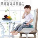Kalawen Toddler Booster Seat for Dining Table, Upgraded 2Pcs PU Washable Straps Safety Buckle Kids Booster Seat for Table, Portable Travel Increasing Cushion for Chair by TinyTreasures Baby Boutique
