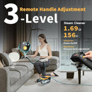 Steam Cleaner, 3-Level Adjustable Handle, 15s Heat-Up, 1.69 Quarts Tank, Portable Steamer for Cleaning with 15 pcs Accessories, Steam Cleaner for Home for Dirt, Grease, Grout, Tile,Floor, Car by TinyTreasures Baby Boutique