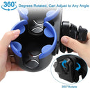 Accmor Stroller Cup Holder with Phone Holder, Bike Cup Holder, Universal Cup Holder for Uppababy Nuna Doona Strollers, 2-in-1 Cup Phone Holder for Stroller, Bike, Wheelchair, Walker, Scooter by TinyTreasures Baby Boutique