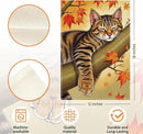 Fall Garden Flag Autumn Cat Garden Flag 12x18 inch Double Sided Fall Thanksgiving Maple Leaves Holiday Flags Decorations for Yard Outdoor Porch (Flay 1805) by GreenHaven Gardens