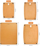 large cutting boards for kitchen dishwasher - XL cutting board set double-sided with Non-Slip Feet and Juice Groove Composite chopping board knife Friendly Cut Meat, Fruit,Vegetable