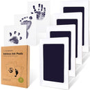 4-Pack Inkless Baby Hand and Footprint Kit - Mess Free Ink Pad for Newborn Keepsake, Dog Nose & Paw Print Kit, Clean Touch Ink Pad for Baby Hand & Footprints, Ideal New Mom Gifts (Twilight) by TinyTreasures Baby Boutique