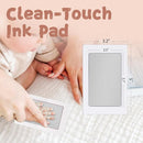 Inkless Baby Hand and Footprint Kit,Clean-Touch Ink Pad Kit,Safe No Mess Printing Infant Hand Foot Stamp,4 Pack Newborn Inkless Print Pads Best Keepsake or Gifts for Family by TinyTreasures Baby Boutique