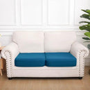 hyha Waterproof Couch Cushion Covers, Stretch Sofa Couch Seat Slipcover for Dog Washable, Non-Slip Waterproof Outdoor Cushion Covers for Patio Furniture Replacement (2 Pieces, Deep Teal) by CozyNest Decor