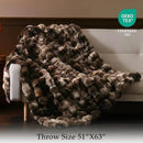 BENVWE Fluffy Faux Fur Throw Blanket for Couch, Soft Plush Thick Cozy Fuzzy Luxury Minky Bubble Blanket for Home Living Room Decor Gift for Women, Tie-dye Coffee, 50" x 60", 1100GSM by CozyNest Decor