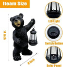 Solar Lantern Garden Statue Decoration, Outdoor Bear Statue Lights for Patio Patio Decor - Unique Housewarming Gift for Grandma Wowen Mom Friend, Cute Spring Ornament by GreenHaven Gardens