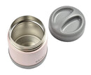 Beaba Stainless Steel Insulated Food Jar 10 oz, Kids Thermos, Lunch Containers, Leakproof, Wide Opening, Suitable for Hot and Cold Foods (Rose) by TinyTreasures Baby Boutique