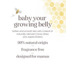 Burt's Bees Mama Belly Butter Stretch Mark Cream for Pregnancy Massages Body & Reduces Scar Appearance, Prenatal & Postnatal Tummy Skin Care, Shea Butter & Vitamin E Rich Formula, 6.5 Oz (Pack of 3) by TinyTreasures Baby Boutique