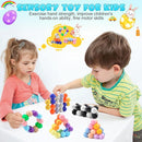 2PCS Sensory Fidget Toys for Adults Kids Teens, Easter Basket Egg Stuffers for Toddlers Boys Girls,Easter Present for Kids,Stress Balls ADHD Tools Autism Toys ,Travel Toys for Ages 5-7 8-13(I) by TinyTreasures Baby Boutique