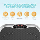 AXV Vibration Plate Exercise Machine Whole Body Workout Portable Mini Vibrate Fitness Platform Lymphatic Drainage Machine for Weight Loss Shaping Toning Wellness Home Gyms Workout (Mini) by CozyNest Decor