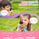 Vvinca Rechargeable Walkie Talkies for Kids, Toys for Ages 5-7 Birthday Gift for 3-12 Year Old Girl Boy with Flashlight 22 Channel 2 Way Radio 3 Mile Long Range Walkie Talkie for Outdoor Game Camping by TinyTreasures Baby Boutique