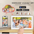 15.6 Inch Smart Digital Calendar Wall Planner & Chore Chart, IPS FHD 1920x1080 Touchscreen Interactive Display for Family Schedules, Streamline Household Organization by TinyTreasures Baby Boutique
