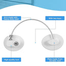 8 Pieces Refrigerator Locks for Children Adults with 10 Keys, Fridge Lock, Freezer Door Safety Cabinet Lock and Child Safety Cabinet Locks with Strong Adhesive (White) by TinyTreasures Baby Boutique