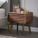 mopio Ensley Nightstand, Side Table, End Table, Mid Century Modern Nightstand with Drawer, Bedside Tables, Small Nightstands with Storage, for Living Room, Bedroom (Single) by CozyNest Decor