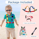 JXM Safety Harness Leash for Autism and Special Needs Child (3-6 yrs), Child Adjustable Elopement Harness with Emergency Grab Handle and Tether, Keep Active Autistic/ADHD Kids Safe and Free Outdoors by TinyTreasures Baby Boutique