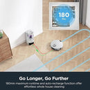 Eureka Robot Vacuum with Bagless Self Emptying Station, 2 in 1 Robotic Vacuum and Mop Combo, 60-Day Capacity, 4000Pa Suction, Auto Lifting Mop, LiDAR Navigation,NER E10s by CozyNest Decor