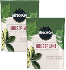 Miracle-Gro Houseplant Potting Mix - Fertilized Soil, Designed to be Less Prone to Gnats, 4 qt. (2-Pack) by GreenHaven Gardens