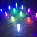 Bright LED Floral Tea Light Submersible Lights for Party Wedding (RGB(Changing Color), 60 Pack) by GreenHaven Gardens