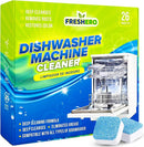 Dishwasher Cleaner and Deodorizer Tablets 26-Pack, Deep Cleaning Descaler for Dishwasher Machine, Heavy Duty, Septic Safe, Removes Grease & Build-ups, 1 Year of Cleaning Supplies (Unscented) by TinyTreasures Baby Boutique