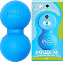 RAD XL Peanut Massage Ball – High Density Yoga Deep Tissue Roller Ball – Myofascial Release for Back, Neck, Feet, Psoas & Spine – Suboccipital & Thoracic Trigger Point Therapy by CozyNest Decor
