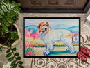 Great Pyrenees Doormat Indoor Outdoor 24H X 36W Front Door Mat Rugs for Entryway, Non Slip Washable Low Pile,