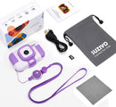 SUZIYO Children Camera, Birthday Electronic Toys for Kids, Upgrade Toddlers Selfie Digital Camcorder 1080P for Age 4-7 Years Old Boys Girls with 32G SD Card, Purple by TinyTreasures Baby Boutique
