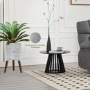 Flower Pot with Legs Tall Flower Pot with Drainage Holes for Indoor and Outdoor Decorative Planting (Gray Wave, 10 Inches) by CozyNest Decor