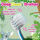 brush-baby WildOnes™ Rechargeable Kids Electric Toothbrush – Koala | Flashing Lights, 2-Min Timer, Waterproof, 3 Brush Heads | Toddler & Child Toothbrush Ages 0-10 | Soft Bristles by TinyTreasures Baby Boutique