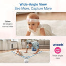 VTech 2-Cameras Smart WiFi Baby Monitor with 1080p FHD Camera and 5" HD IPS Screen, Free App with Motion Video, Sound/Motion Detection and Notifications, Split-Screen, Pan-Tilt-Zoom: VM901-2HD by TinyTreasures Baby Boutique