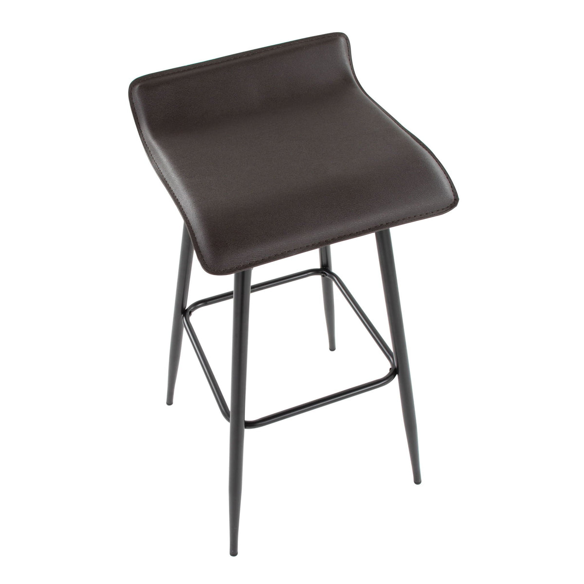 Ale - Contemporary Fixed-Height Bar Stool (Set of 2), photo 19 of 29