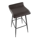Ale - Contemporary Fixed-Height Bar Stool (Set of 2) by HouseOfZazla