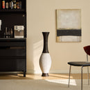 Tall Designer Floor Vase With Elegant 2 Tone by HouseOfZazla