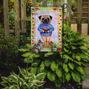 Pug Valentine's Hearts Valentine's Hearts Garden Flag – Decorative Outdoor Yard Flag