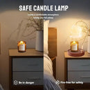 GEEZO Fragrance Candle Warmer Lamp，Electric Candle Warmer with Timer & Dimmer，Mom Christmas Birthday Gifts for Women, House Warming Gifts New Home Bedroom Decor by CozyNest Decor